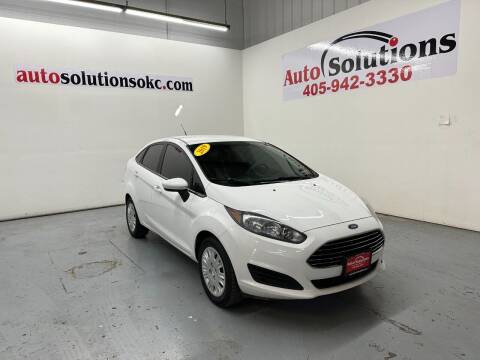 2019 Ford Fiesta for sale at Auto Solutions in Warr Acres OK