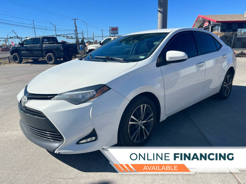 2017 Toyota Corolla for sale at Kid Motors Inc in El Paso TX