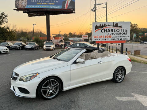 2014 Mercedes-Benz E-Class for sale at Charlotte Auto Import in Charlotte NC