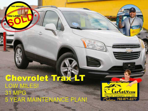 2015 Chevrolet Trax for sale at The Car Company in Las Vegas NV