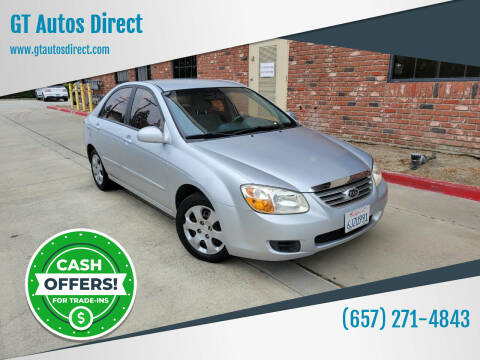2007 Kia Spectra for sale at GT Autos Direct in Garden Grove CA