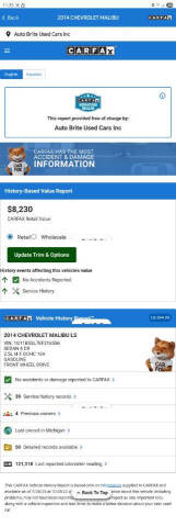 2014 Chevrolet Malibu LS