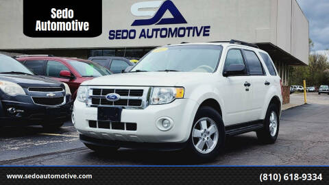 2012 Ford Escape for sale at Sedo Automotive in Davison MI