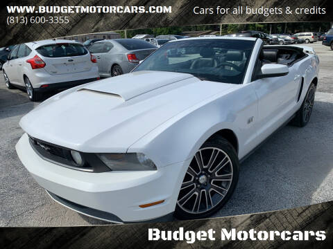 2010 Ford Mustang for sale at Budget Motorcars in Tampa FL