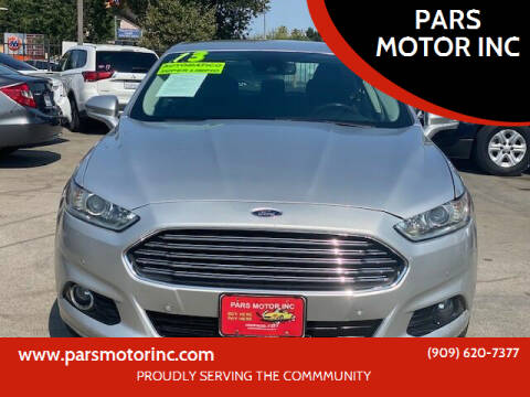 2013 Ford Fusion for sale at PARS MOTOR INC in Pomona CA