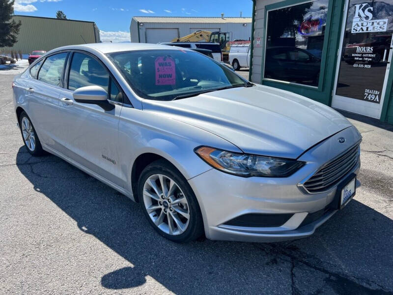 2017 Ford Fusion Hybrid for sale at K & S Auto Sales in Smithfield UT