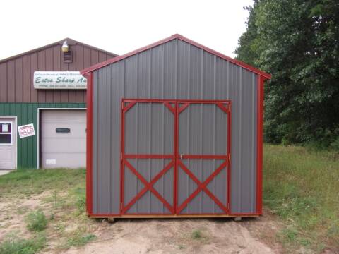  10 x 12 vertical metal utility 20% OFF for sale at Extra Sharp Autos in Montello WI