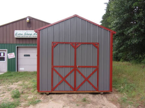  10 x 12 vertical metal utility for sale at Extra Sharp Autos in Montello WI