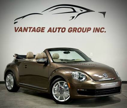 2013 Volkswagen Beetle Convertible for sale at Vantage Auto Group Inc in Fresno CA
