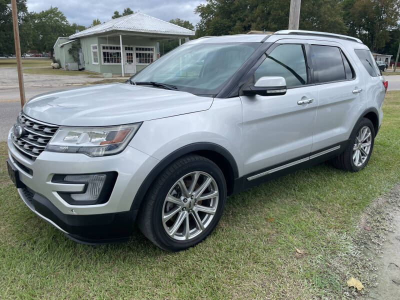 2017 Ford Explorer for sale at LAURINBURG AUTO SALES in Laurinburg NC