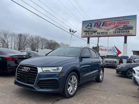 2018 Audi Q3 for sale at ANF AUTO FINANCE in Houston TX