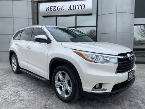 2014 Toyota Highlander for sale at Berge Auto in Orem UT