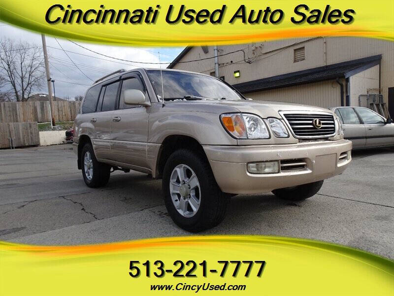 1999 Lexus LX 470 for sale at Cincinnati Used Auto Sales in Cincinnati OH