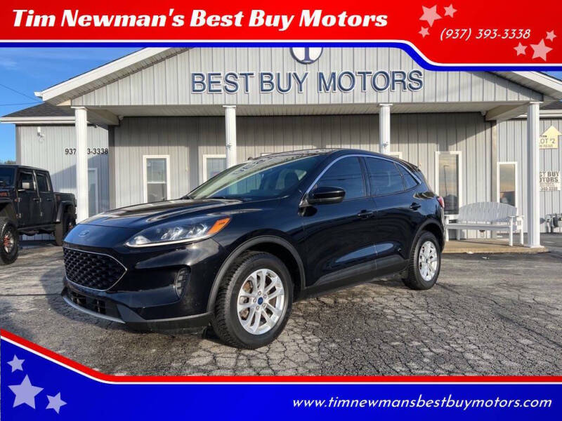 2020 Ford Escape for sale at Tim Newman's Best Buy Motors in Hillsboro OH