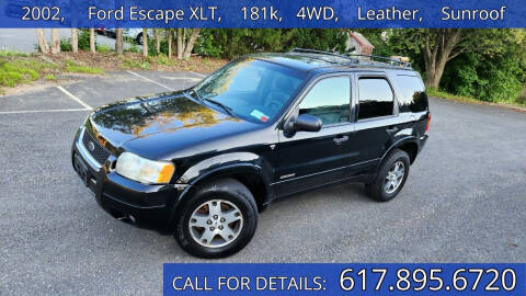 2002 Ford Escape for sale at Carlot Express in Stow MA
