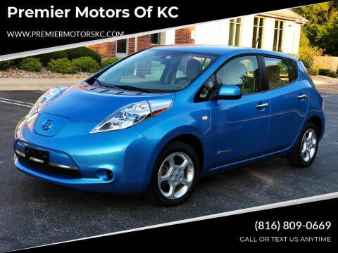 2012 Nissan LEAF for sale at Premier Motors of KC in Kansas City MO