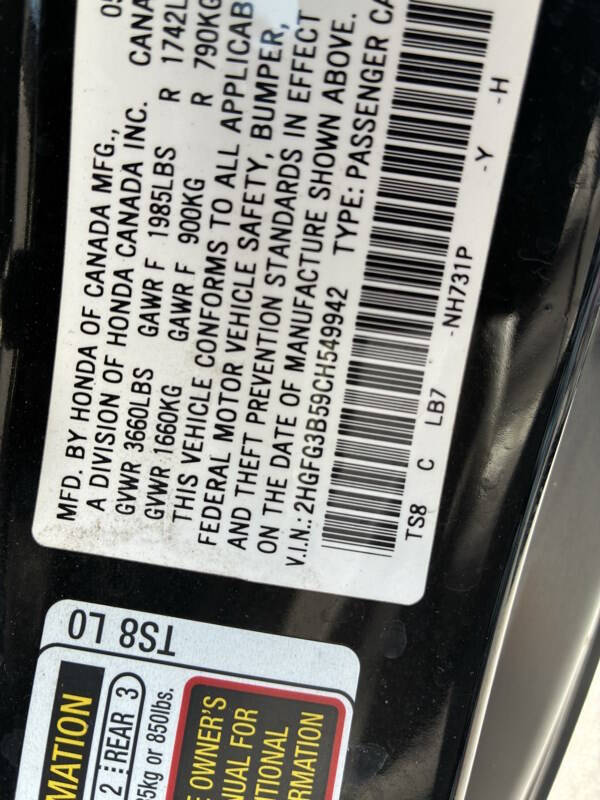 2012 Honda Civic LX