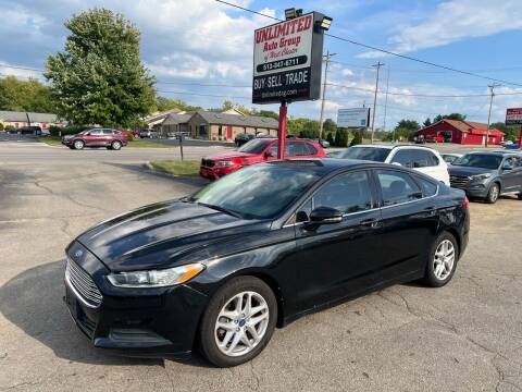 2013 Ford Fusion for sale at Unlimited Auto Group in West Chester OH