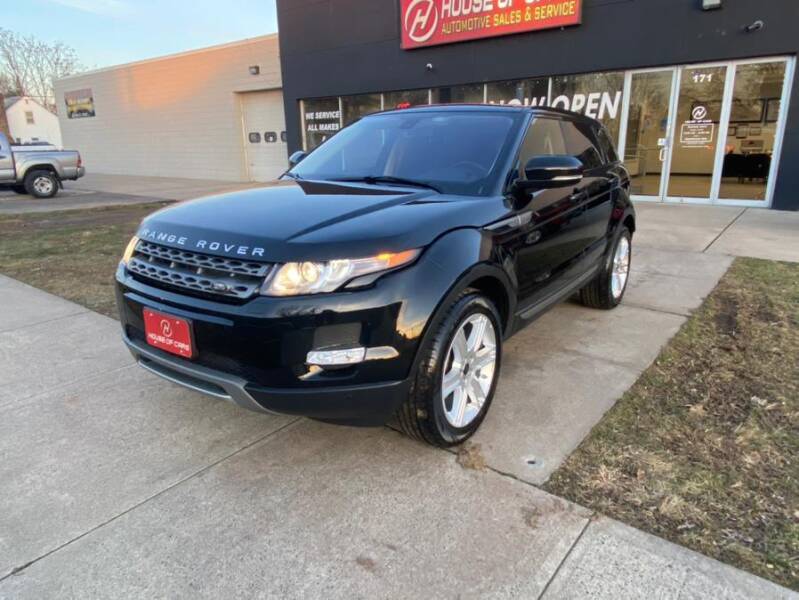 2013 Land Rover Range Rover Evoque for sale at HOUSE OF CARS CT in Meriden CT