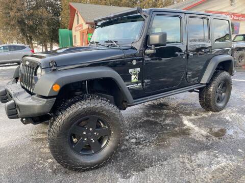 2012 Jeep Wrangler Unlimited for sale at Pittsford Automotive Center in Pittsford VT
