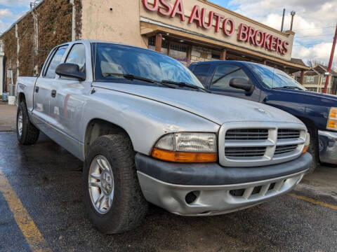 2001 Dodge Dakota for sale at USA Auto Brokers in Houston TX