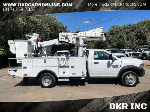 2015 RAM 5500 for sale at DKR INC in Arlington TX