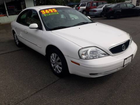 2001 Mercury Sable for sale at Low Auto Sales in Sedro Woolley WA