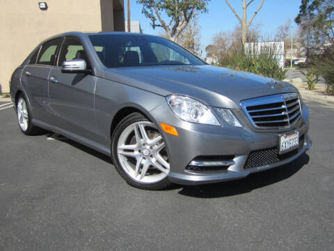 2013 Mercedes-Benz E-Class for sale at ORANGE COUNTY AUTO WHOLESALE in Irvine CA