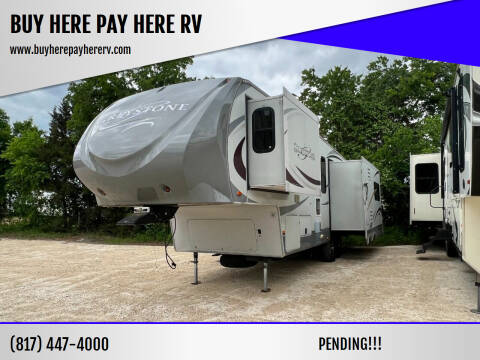 2012 Heartland Greystone 32RE for sale at BUY HERE PAY HERE RV in Burleson TX