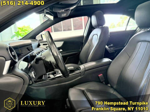 2019 Mercedes-Benz A-Class for sale at LUXURY MOTOR CLUB in Franklin Square NY