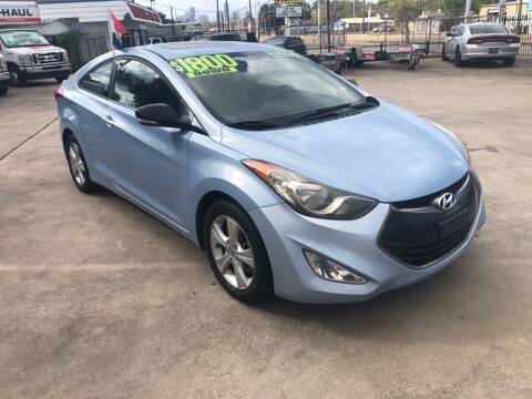 2013 Hyundai Elantra Coupe for sale at RAW FINANCIAL in Houston TX