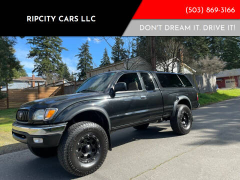 2003 Toyota Tacoma for sale at RIPCITY CARS LLC in Portland OR