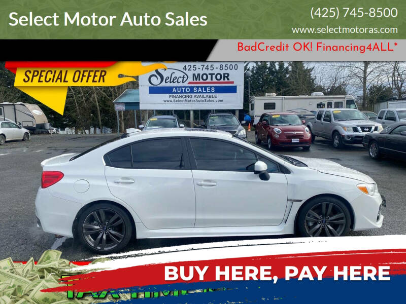 2016 Subaru WRX Premium