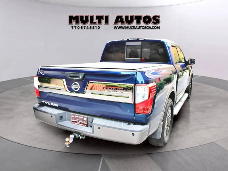 2017 Nissan Titan Platinum Reserve