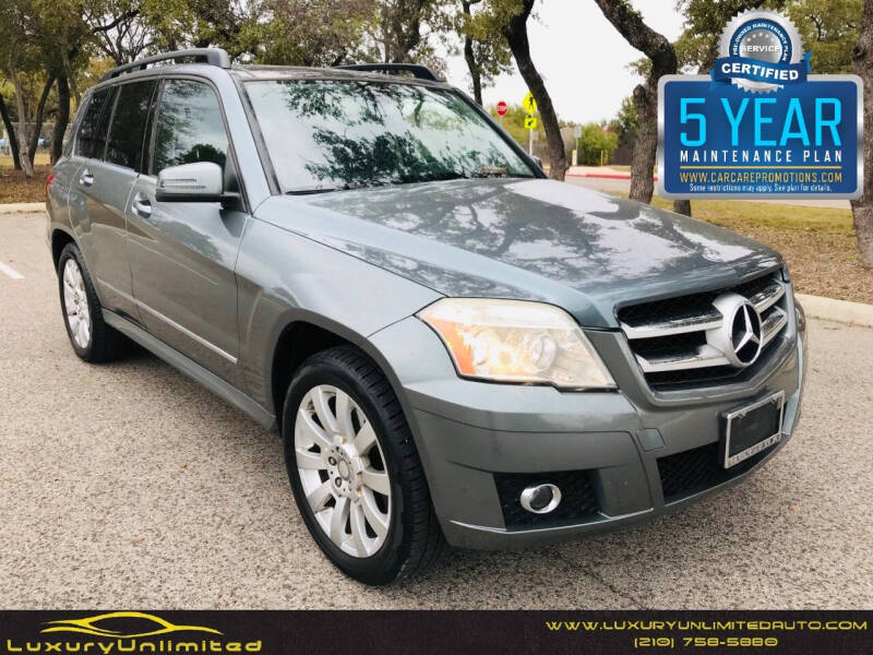 2012 Mercedes-Benz GLK for sale at LUXURY UNLIMITED AUTO SALES in San Antonio TX