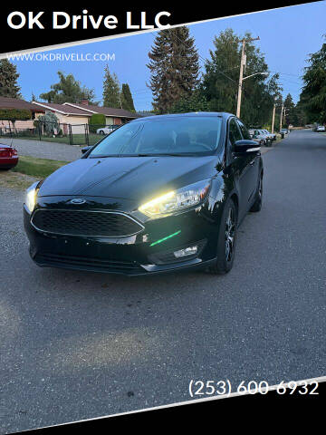 2018 Ford Focus for sale at OK Drive LLC in Federal Way WA