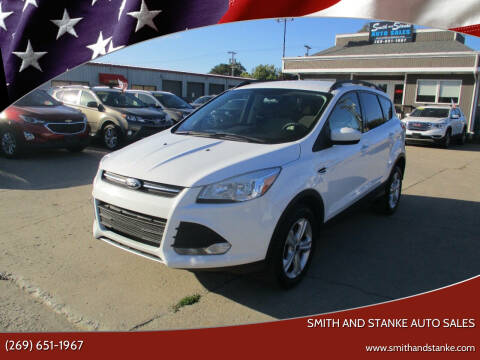 2016 Ford Escape for sale at Smith and Stanke Auto Sales in Sturgis MI