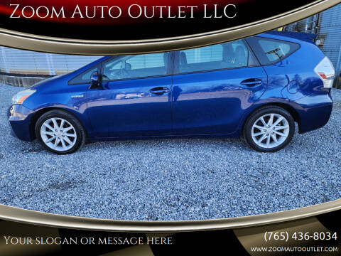 2012 Toyota Prius v for sale at Zoom Auto Outlet LLC in Thorntown IN