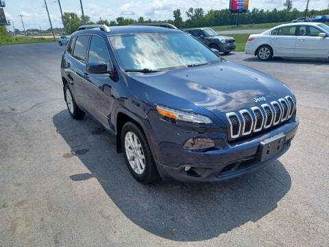 2014 Jeep Cherokee for sale at Caps Cars Of Taylorville in Taylorville IL