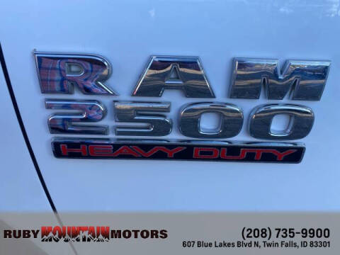 2016 RAM 2500 Power Wagon Tradesman