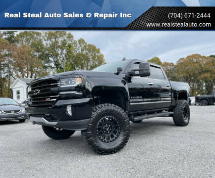 2017 Chevrolet Silverado 1500 for sale at Real Steal Auto Sales & Repair Inc in Gastonia NC