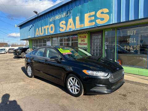 2016 Ford Fusion for sale at Affordable Auto Sales of Michigan in Pontiac MI