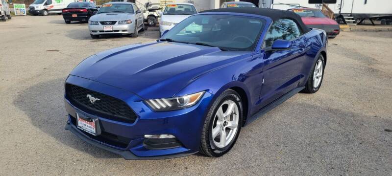 2015 Ford Mustang for sale at AMAZING AUTO SALES in Marengo IL