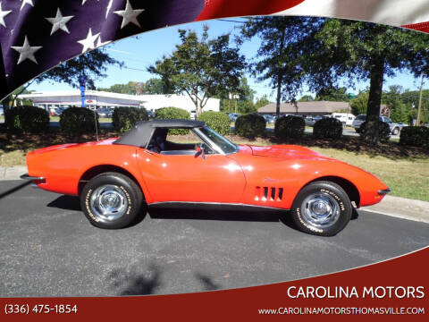 1969 Chevrolet Corvette for sale at Carolina Motors in Thomasville NC