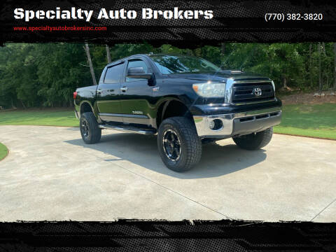 2010 Toyota Tundra for sale at Specialty Auto Brokers in Cartersville GA
