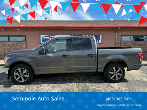 2018 Ford F-150 for sale at Seminole Auto Sales in Seminole OK