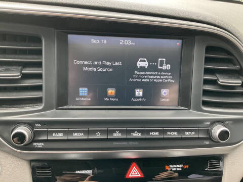 2019 Hyundai Elantra Value Edition