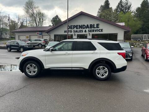2021 Ford Explorer for sale at Dependable Auto Sales and Service in Binghamton NY