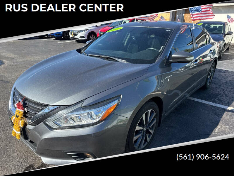 2017 Nissan Altima for sale at RUS DEALER CENTER in Lake Worth FL