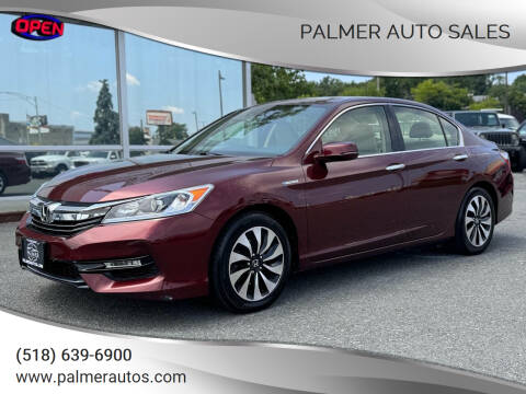 2017 Honda Accord Hybrid for sale at Palmer Auto Sales in Menands NY